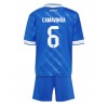 Real Madrid Eduardo Camavinga #6 Tredjedraktsett Barn 2025-26 Kortermet (+ korte bukser)